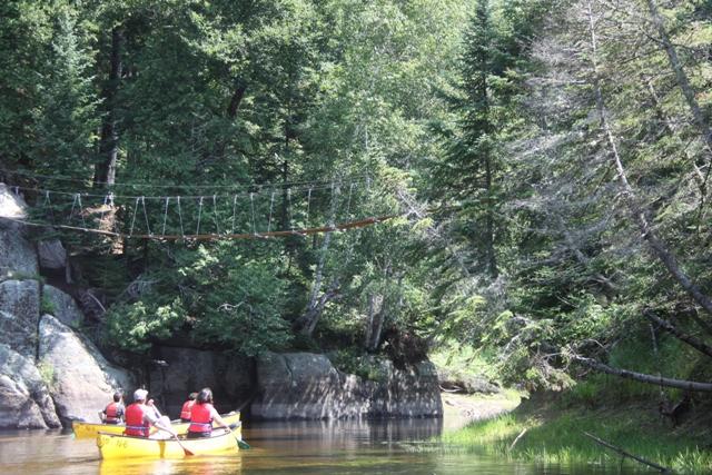 Rivière de la diable Canada les parcs du Québec